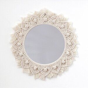 Macrame mirror/wall‎ decor